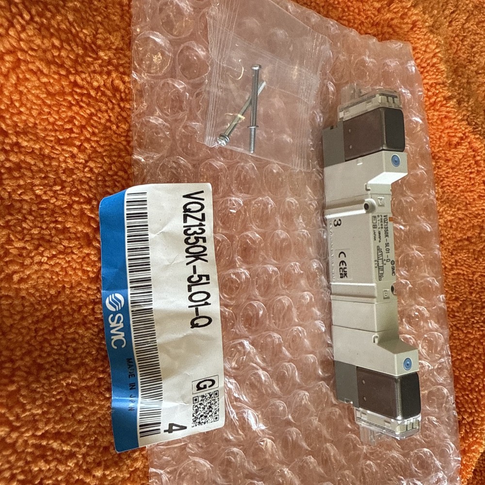SMC VQZ1350K-5LO1-Q valve, base mount (dc), VQZ1000 VALVE, SOL 4/5-PORT
