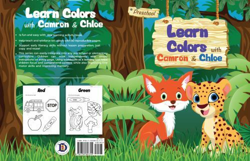 Learn Colors with Camron and Chloe, Like New Used, Free shipping in the US