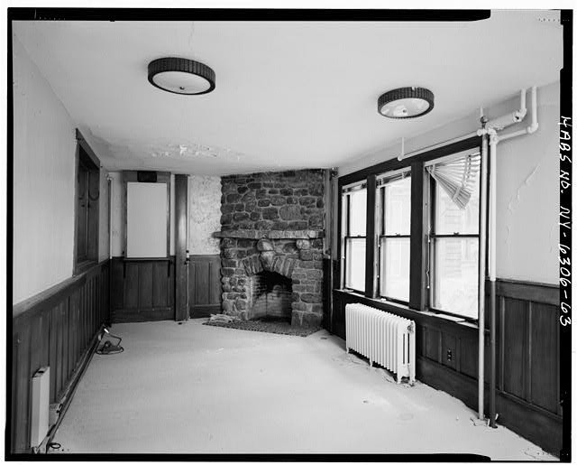 63. Second Floor, Forest Hall, southwest corner room, looking east at south