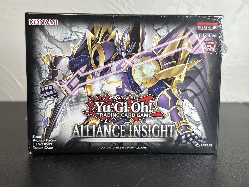 YUGIOH: Alliance Insight 1st Edition BOOSTER BOX - FACTORY SEALED NEW