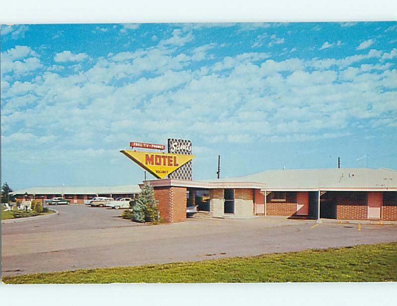 Unused Pre-1980 OLD CARS & SANDS MOTEL Wichita Kansas KS : clearance u6890@