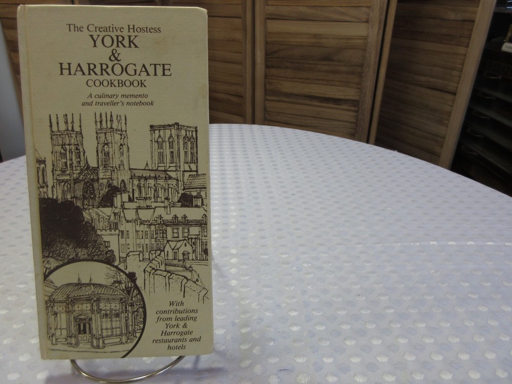 Creative Hostess York & Harrogate Vintage Cookbook Culinary Memento