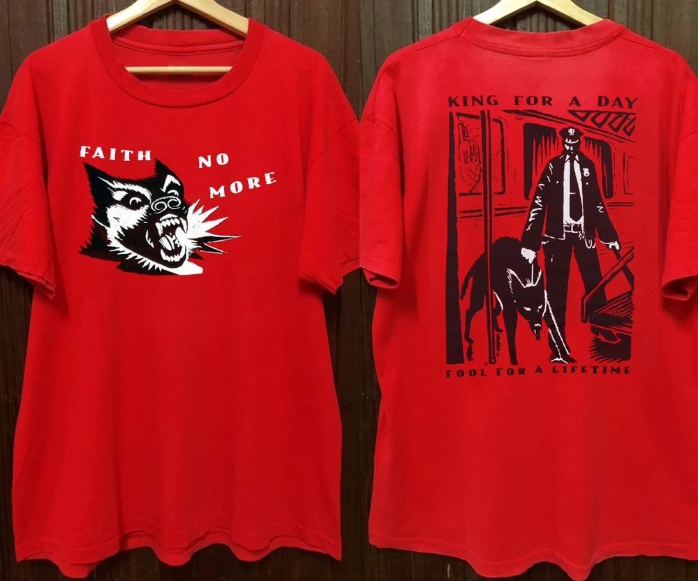 1995 Faith No More King For A Day Fool For A Lifetime T-Shirt BO1988