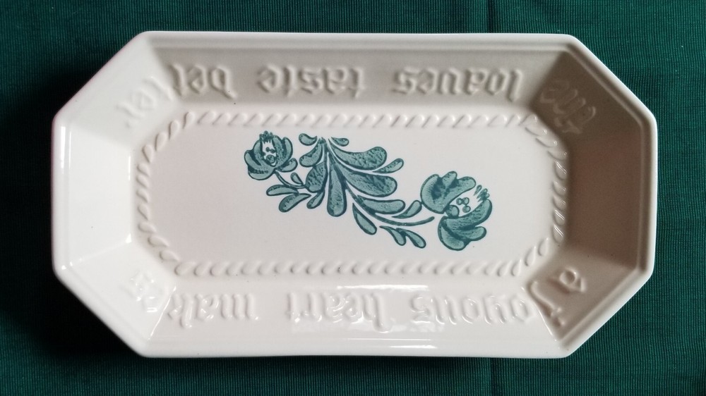 Pfaltzgraff PFA40 Bread Loaf Tray 12- x 6 1/2-inch Platter A Joyous Heart