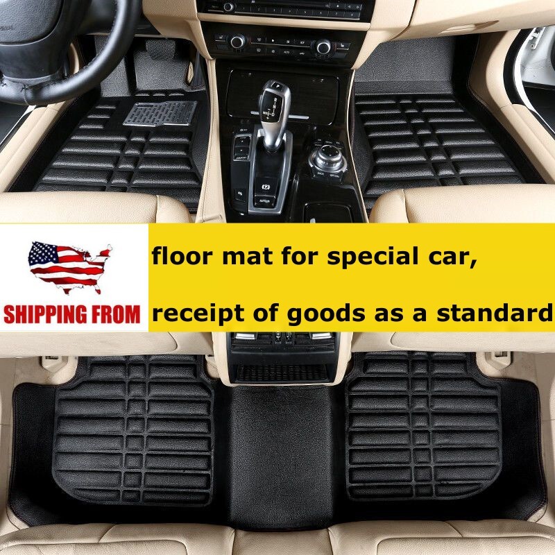 All Weather XPE 3PC Floor Liners for 2007-2024 Toyota Camry Easy to Clean