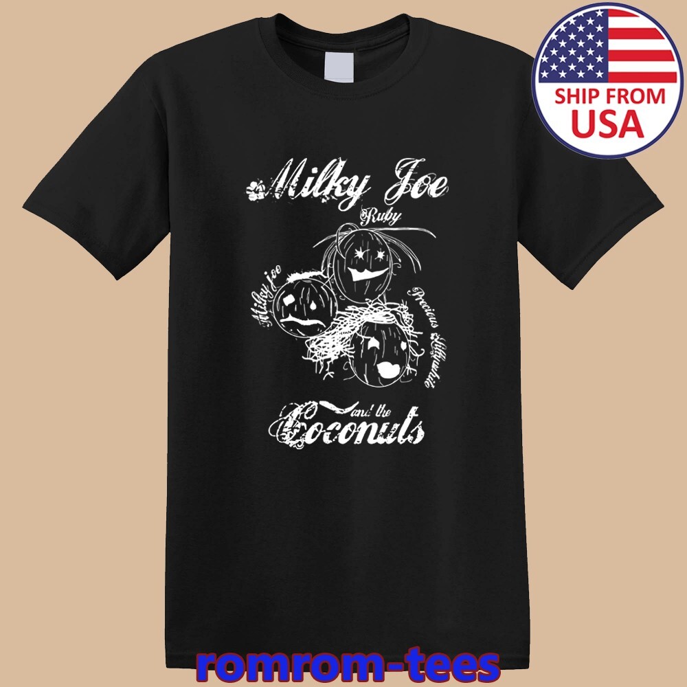 Coconut Milky Joe The Mighty Boosh Comedy TV Show 2 Black Size S-5XL