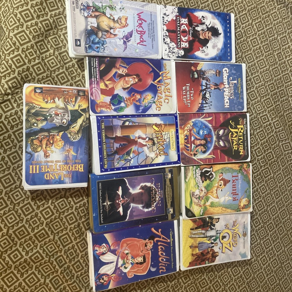 A lot Of 11 Vintage VHS Movies