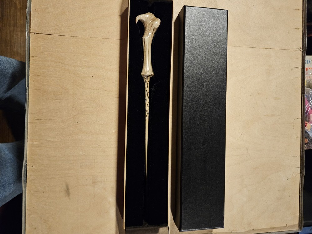 Authentic Lord Voldemort Wand Replica from Harry Potter in Collectible Box
