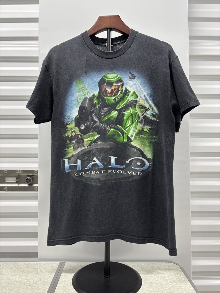Vintage Halo Combat Evolved Xbox Bungie Video Game Shirt