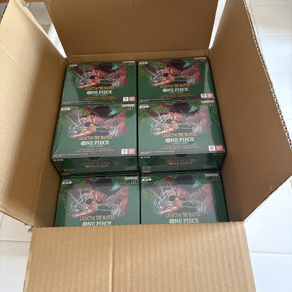 One Piece Legacy of the Master OP-12 Booster Box English Sealed, fresh from case
