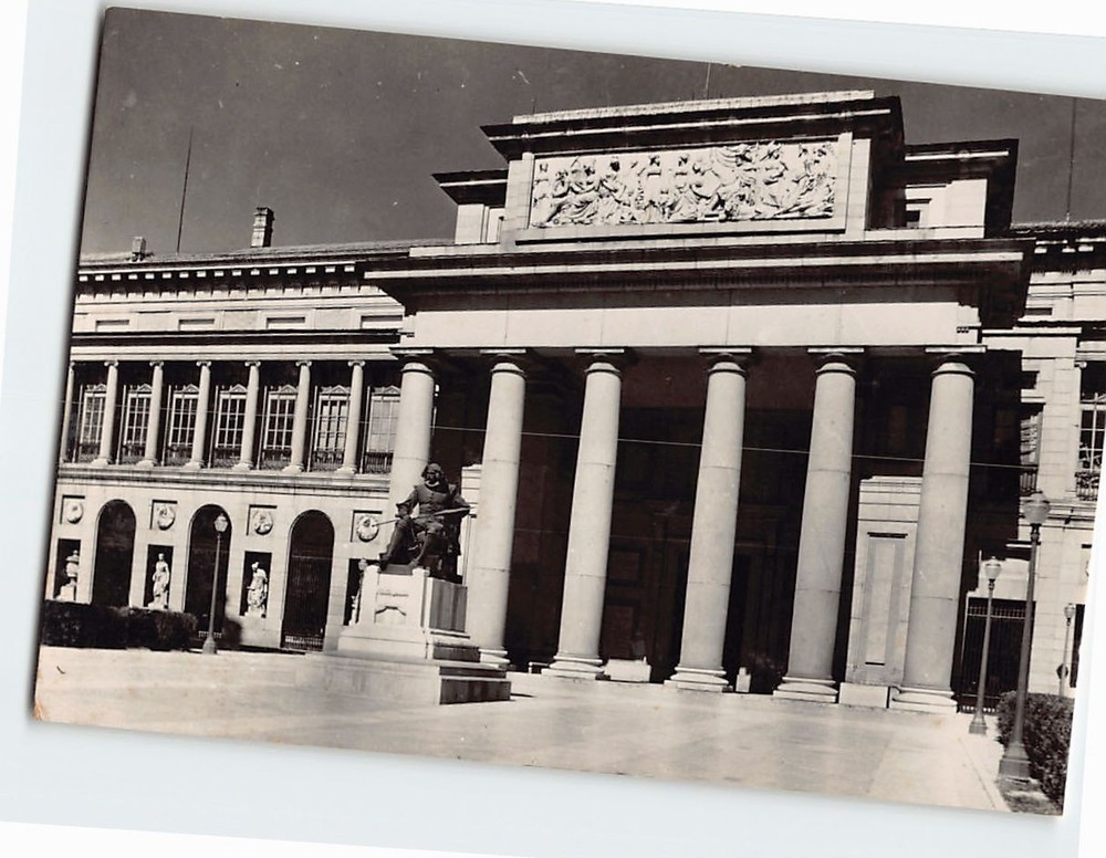 Postcard Museo Nacional del Prado Madrid Spain