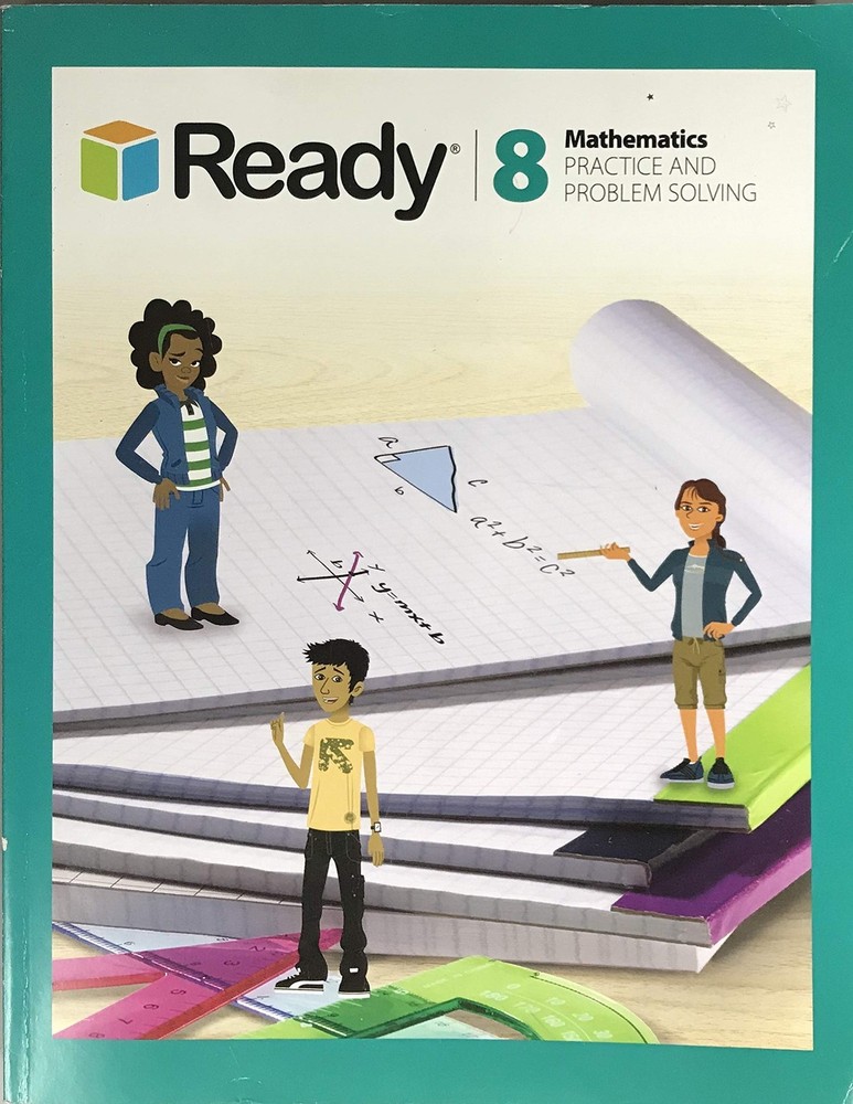 Ready Mathematics Practice and Problem Solving Grade 8 - paperback Curriculu...