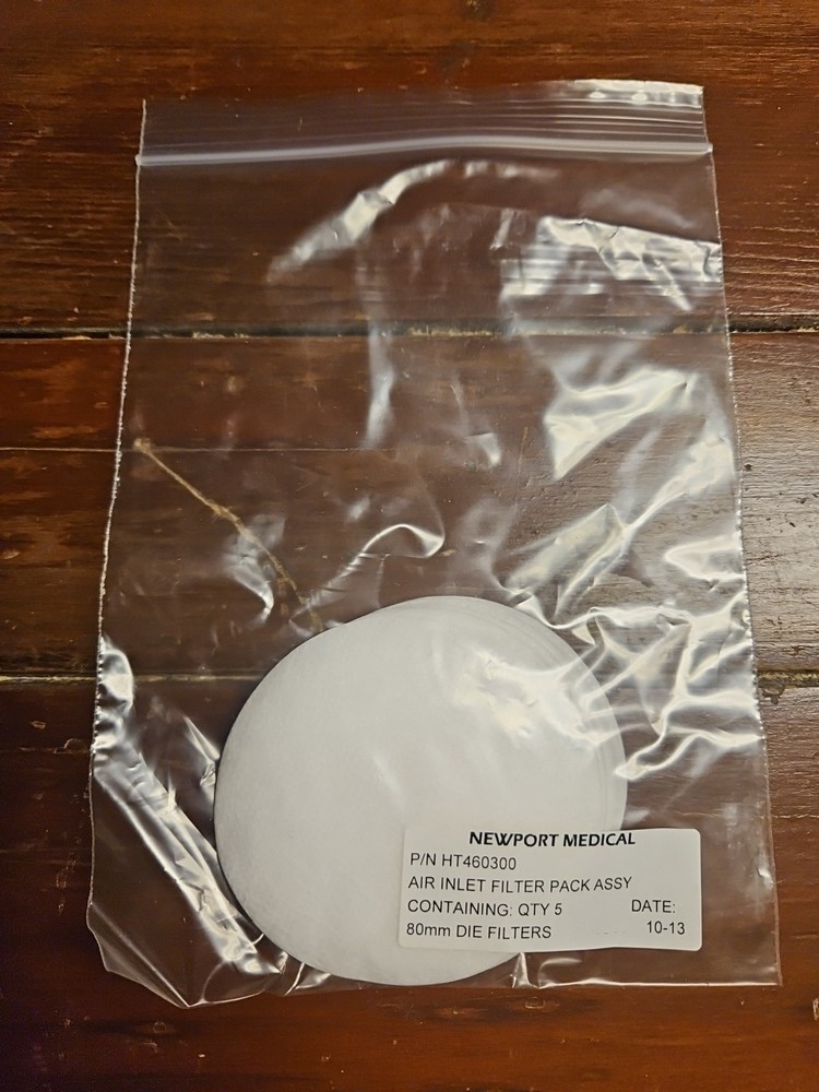 Medtronic Newport HT460300 - FILTER AIR INTAKE F/HT50 5 Per Pack