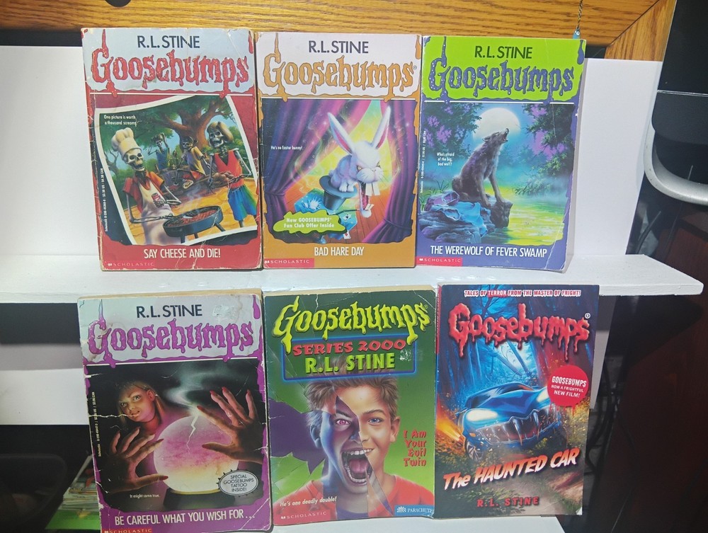 R.L. Stine Goosebumps Book Bundle