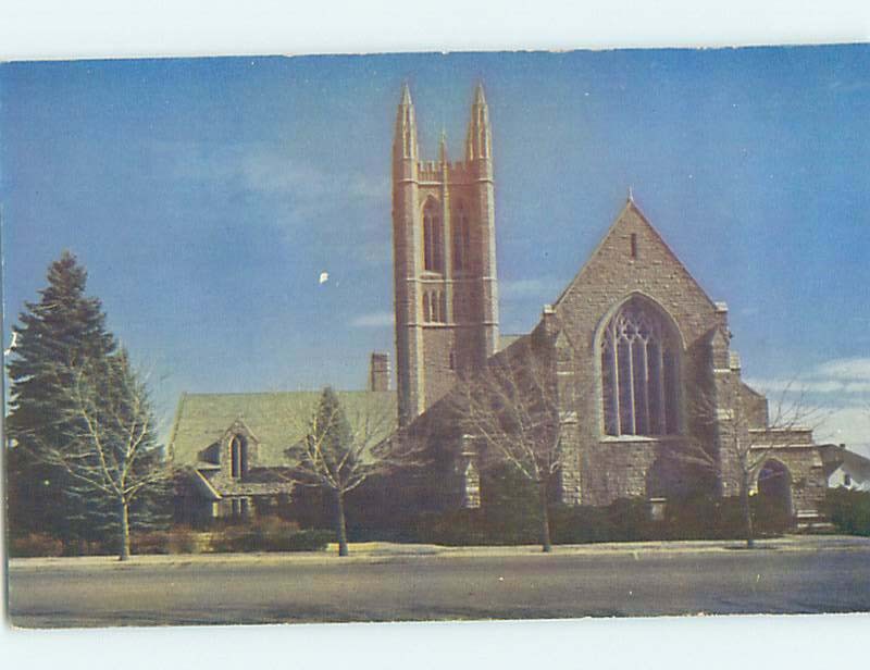Pre-1980 CHURCH SCENE Colorado Springs Colorado CO m/09 AD0461