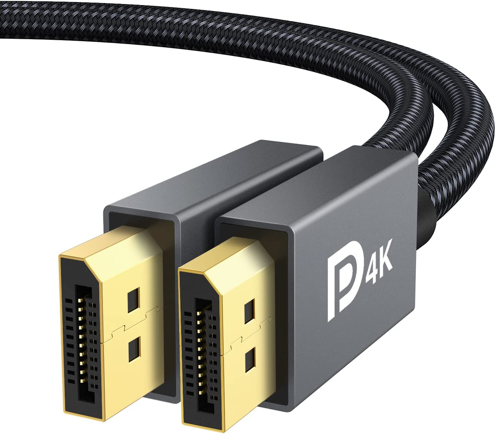 6.6Ft VESA Certified DisplayPort 1.2 Cable - 4K@60Hz 2K@165Hz 144Hz