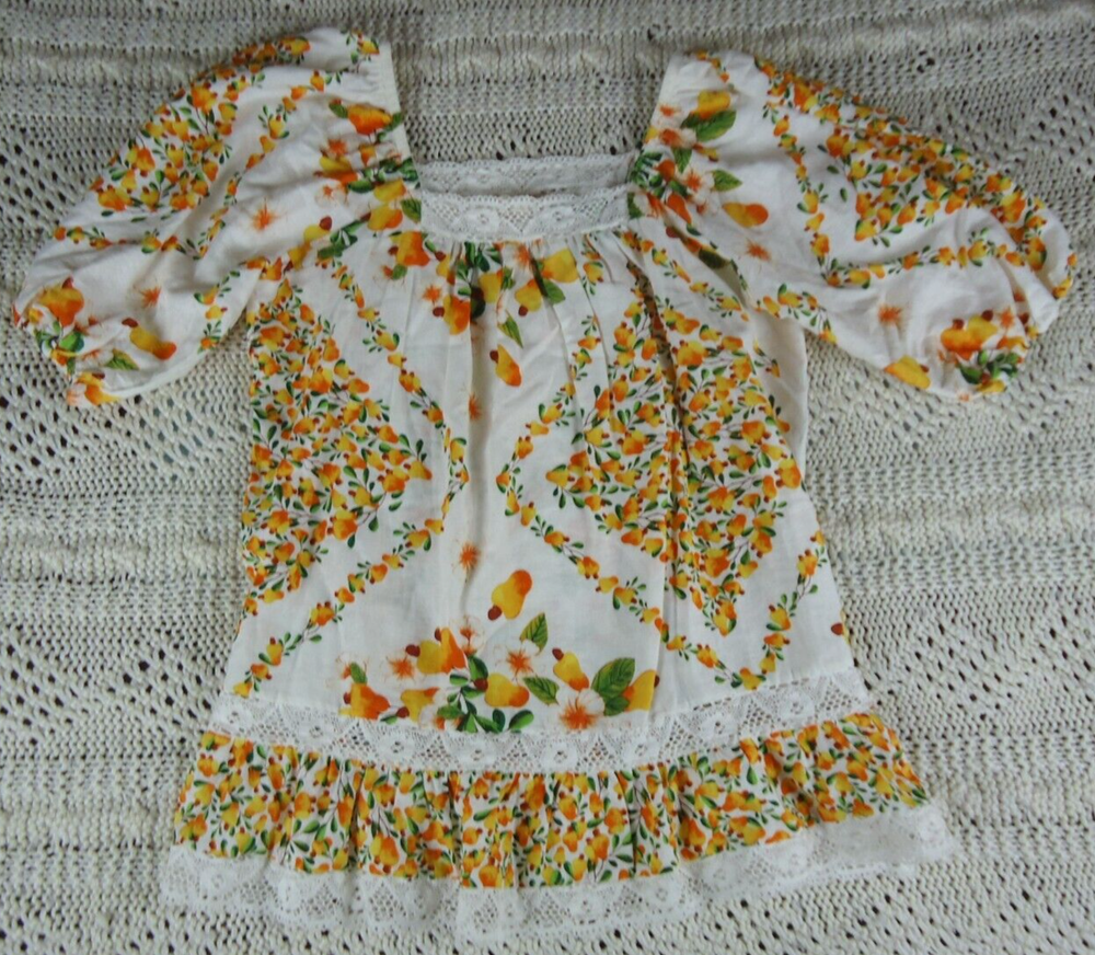 Artelier Nicole Miller Women L Lace Trim Blouse Floral Spring Flowy Peasant BOHO