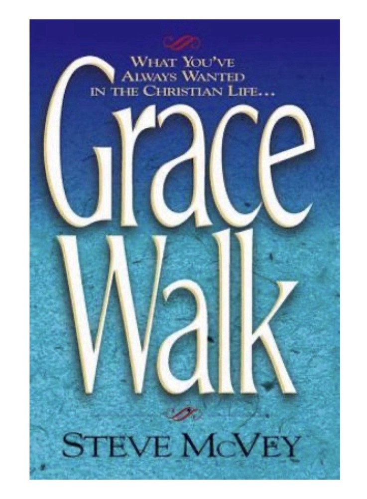 Grace Walk by Steve McVey Paperback Harvest House Christian Life Guide