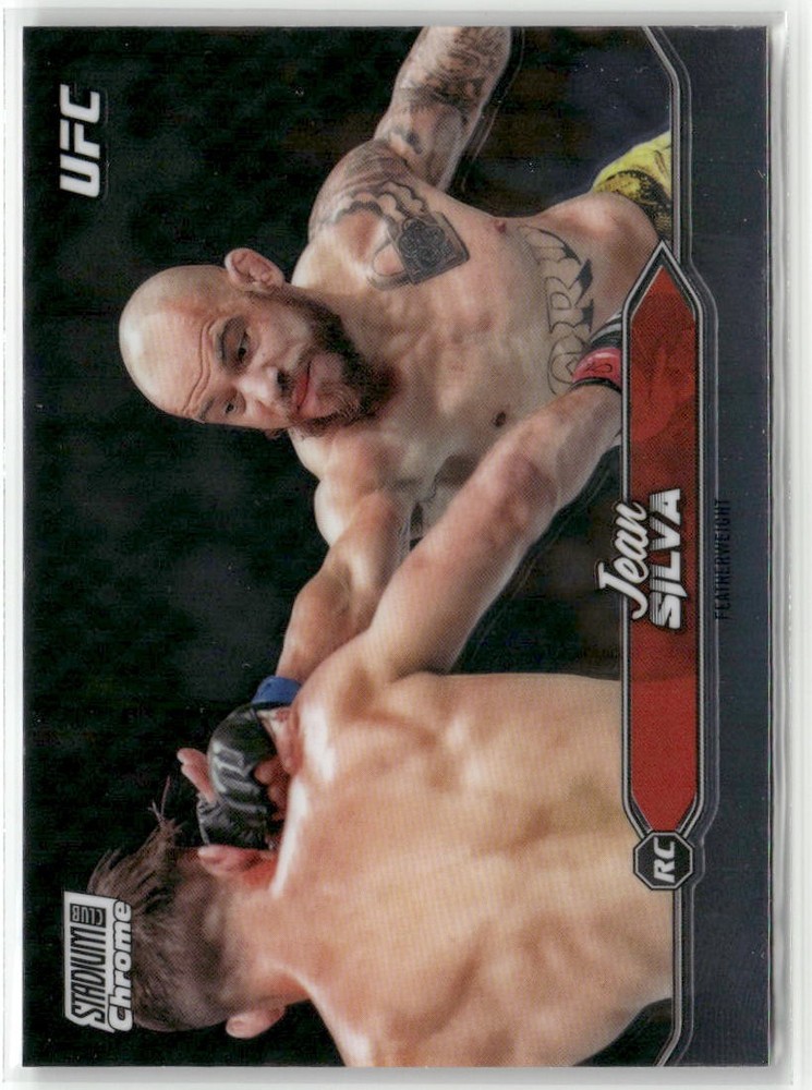 2025 Stadium Club UFC #C-46 Jean Silva Chrome