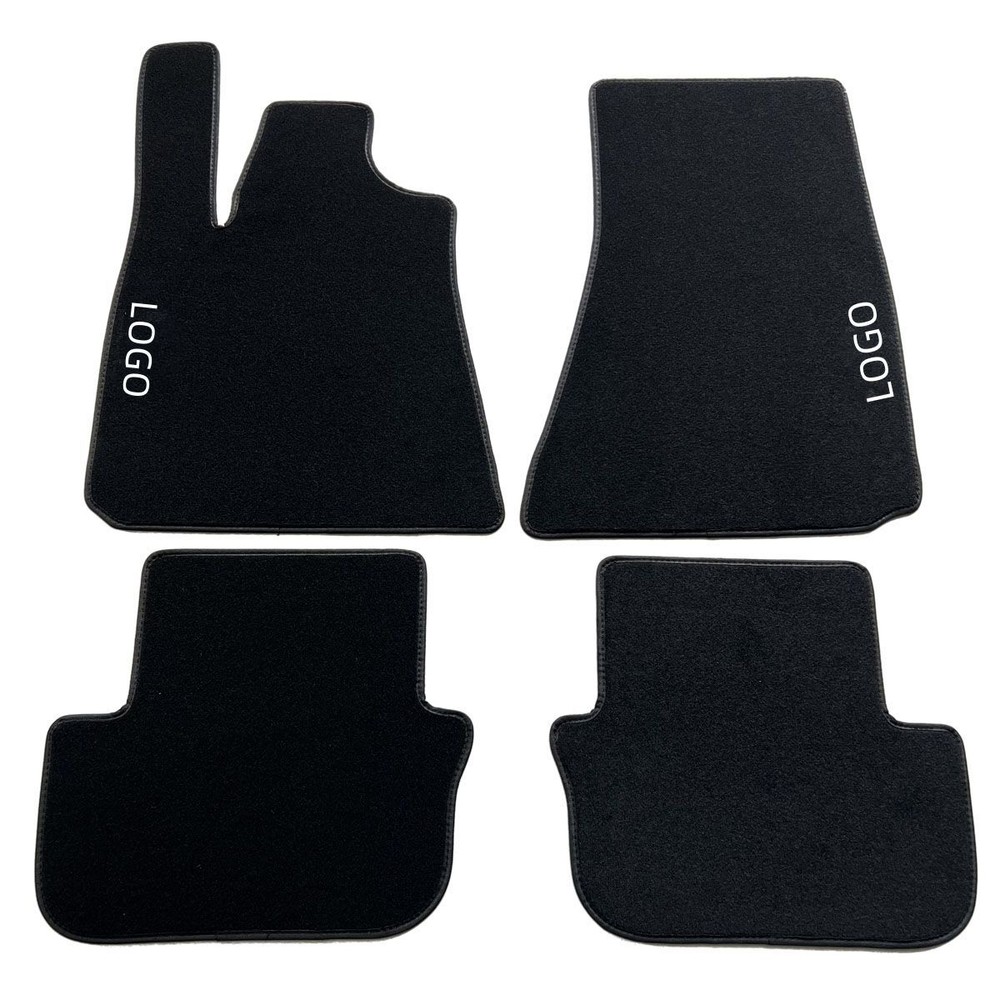 Original Velour Floor Mats for Maserati Ghibli Grecale Levante Waterproof Fit
