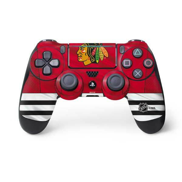 NHL Chicago Blackhawks PS4 Pro/Slim Controller Skin - Blackhawks Red Stripes