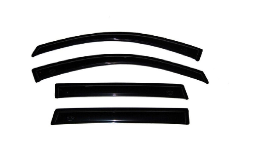 AVS 94459 Set of 4 Dark Smoke Ventvisor Acrylic Window Deflectors for Honda CR-V