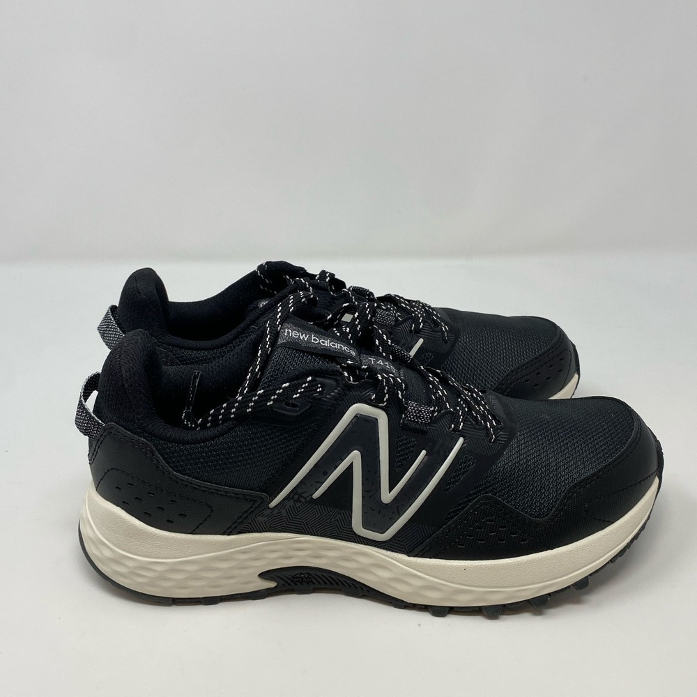 New Balance 410v8 Women’s Trail Running Shoes - Blacktop/Sea Salt/Black - Size 9