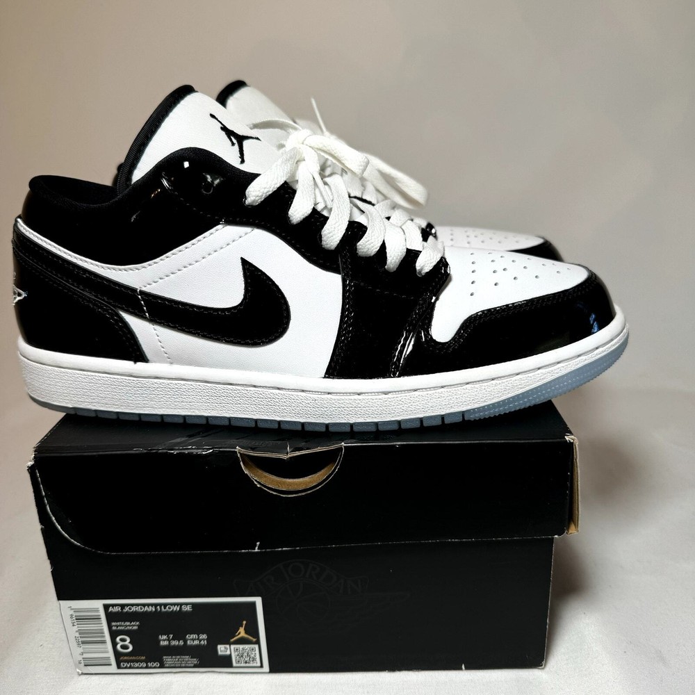 Size 8 - Nike Air Jordan 1 Low SE Concord Men's Shoes - Ships Now