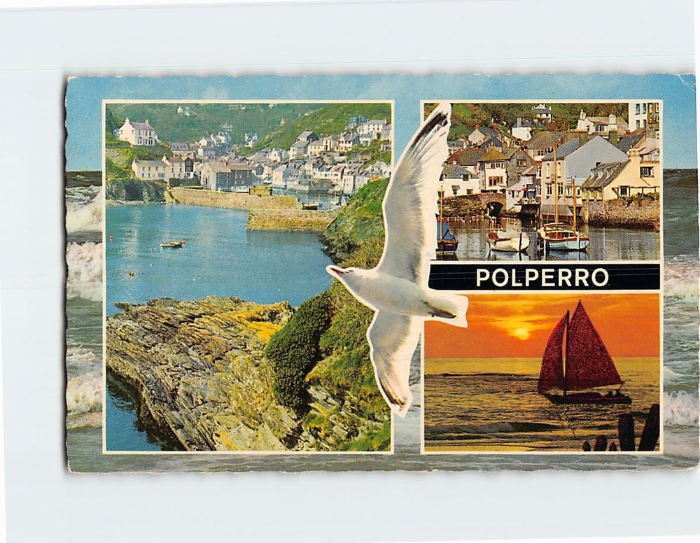 Postcard Scenes and Views in Polperro England