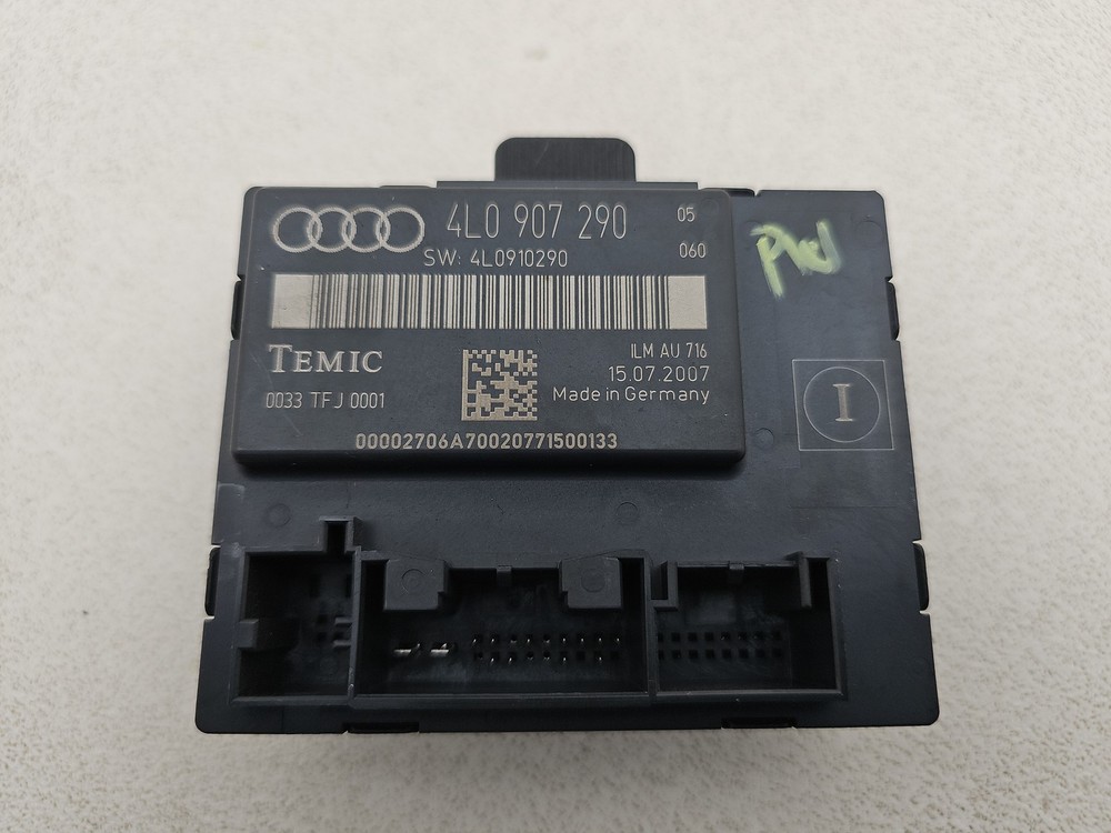 AUDI Q7 4L GATEWAY CONVENIENCE CONTROL MODULE ECU 2006-2011 4L0907290