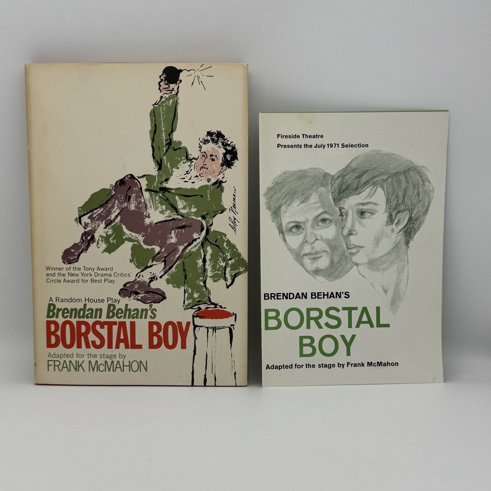 Borstal Boy Brendan Behan 1971 Book Club Edition Drama Random House