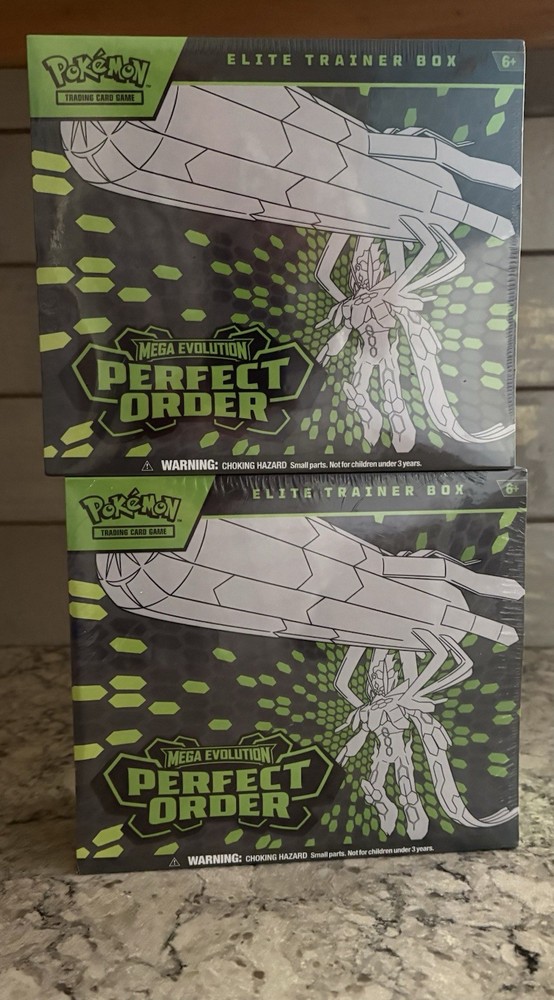 Pokemon TCG - Perfect Order ETB Sealed (2 boxes)