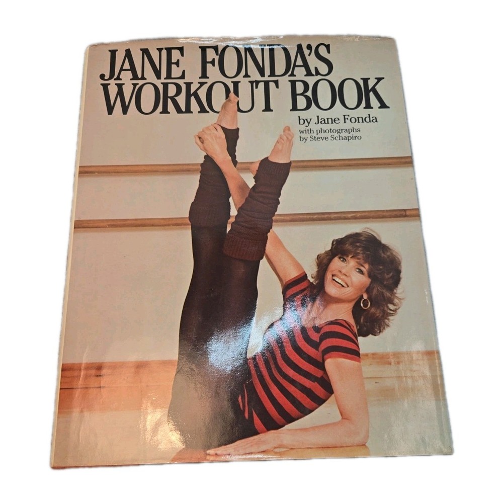 Jane Fonda's Workout Book, Hardcover, By Jane Fonda