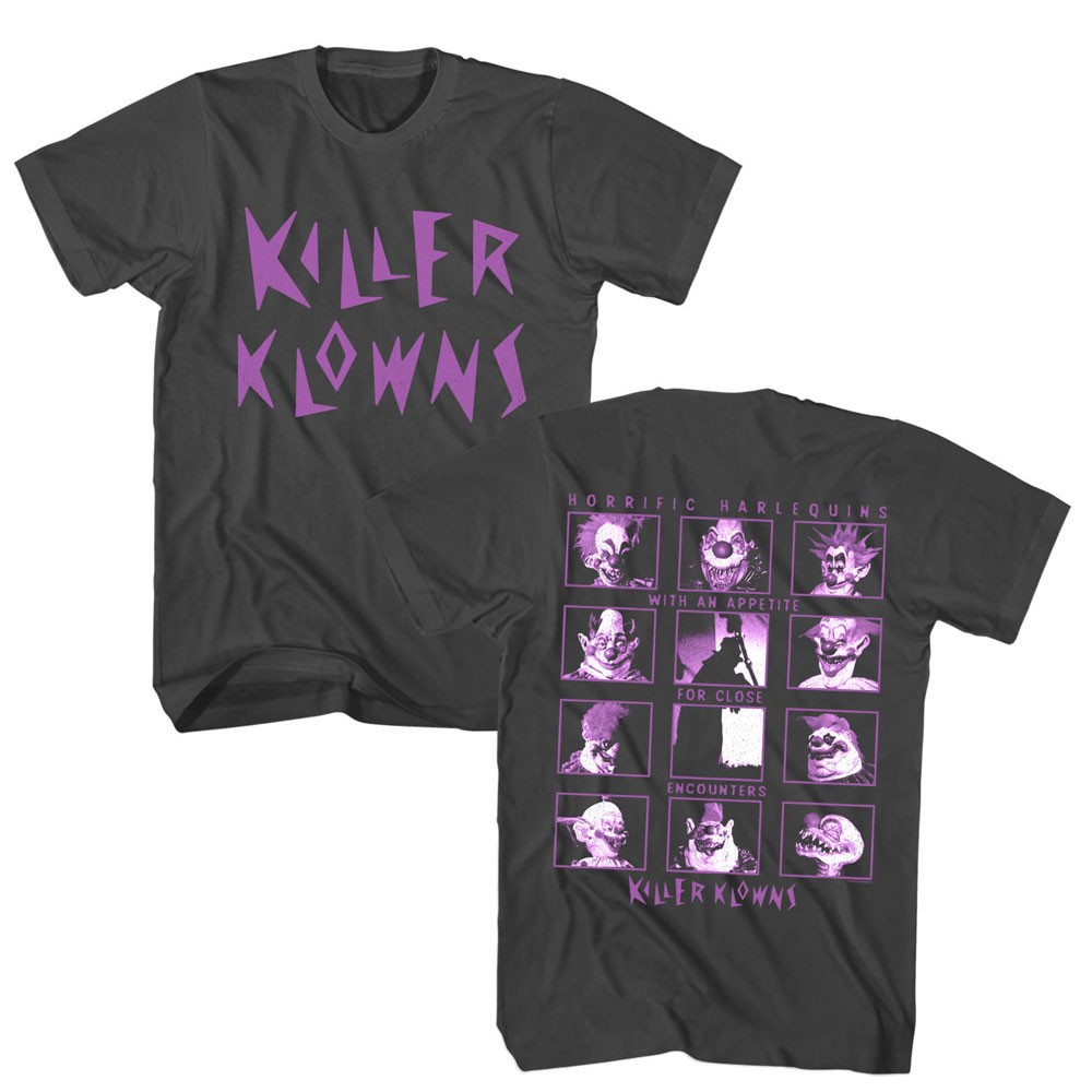 Killer Klowns From Outer Space Movie Horrific Harlequins Men's T Shirt LG