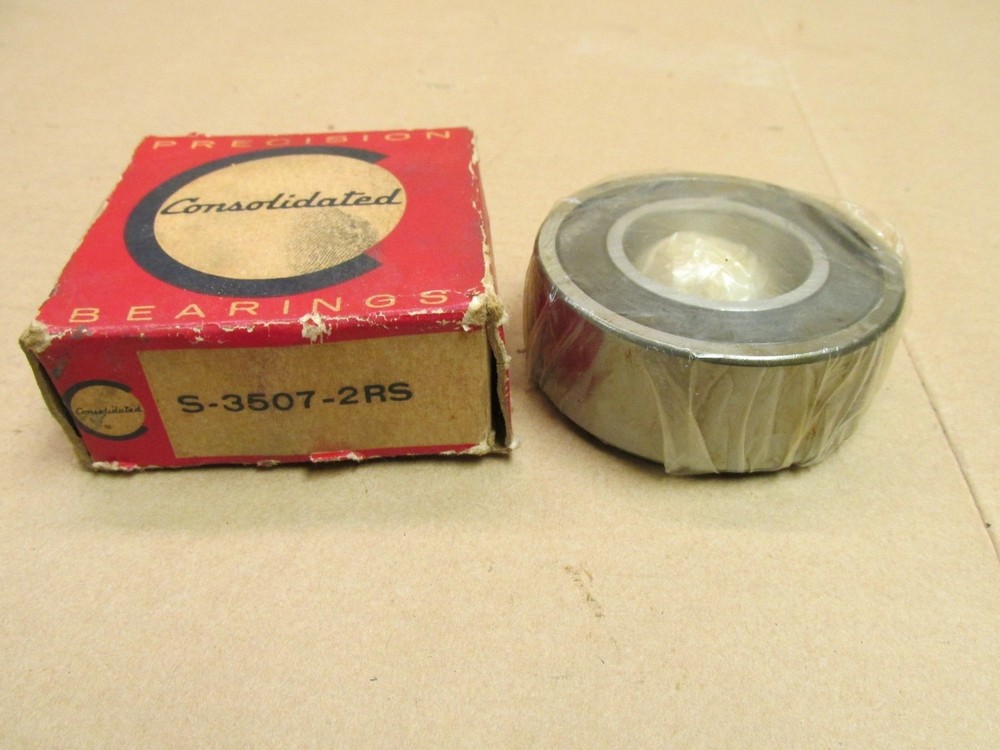 CONS S-3507-2RS Angular Contact Bearing 35mmx72mmx1-1/16