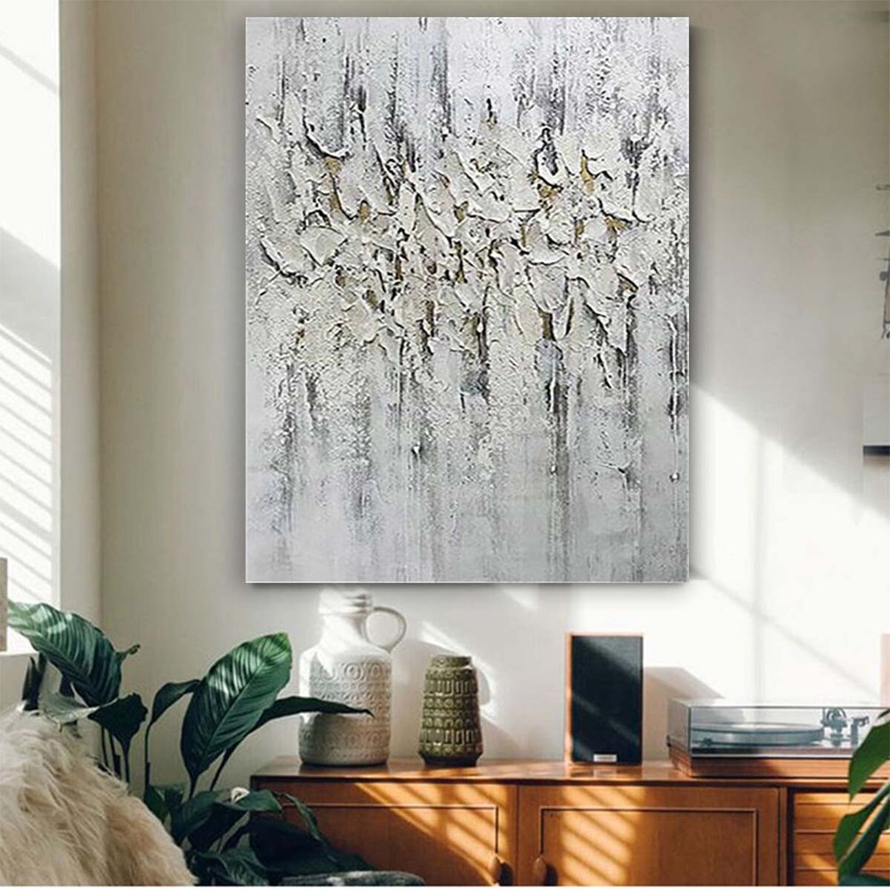 Abstract Art Poster Handmade Canvas Oil Painting Wall Decor Artwork Hotel