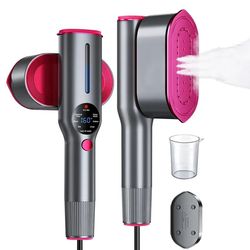 2-in-1 Steamer & Iron for Clothes,15s Fast Heat-up 1200W Portable Handhe