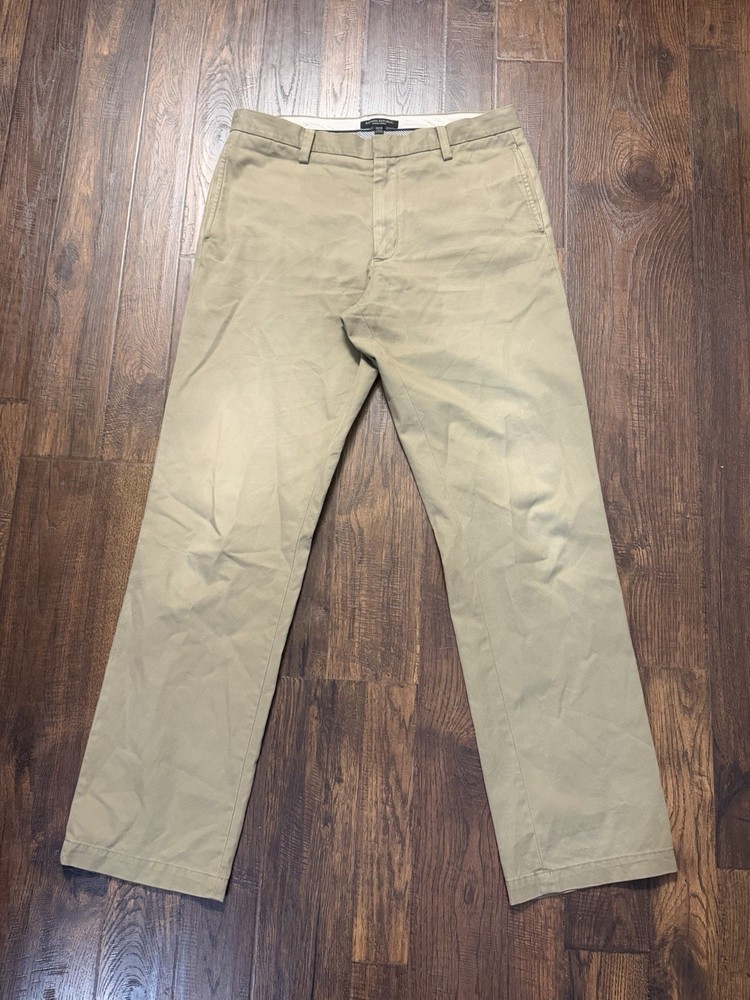 Banana Republic Gavin Chino Pants Men’s 34x32 Slim Straight Fit Workwear Preppy