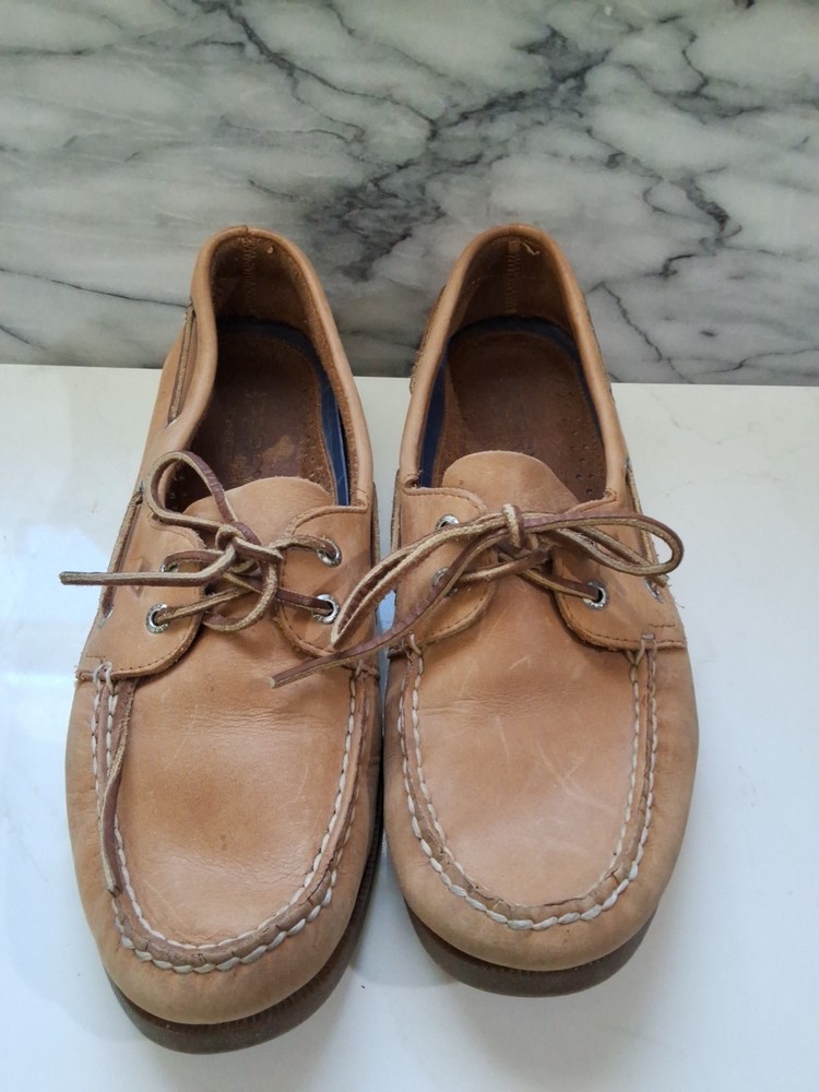 SPERRY 0197640 Original A/O 2-Eye Boat Shoes Sahara MENS 11M Casual
