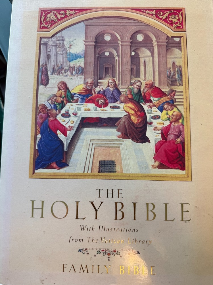 The Holy Bible Turner Pub. From The Vatican Library, ‘96 1st Ed 1st Print