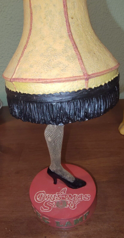A Christmas Story Extreme Leg Lamp Head Knocker Bobblehead Holiday Decoration