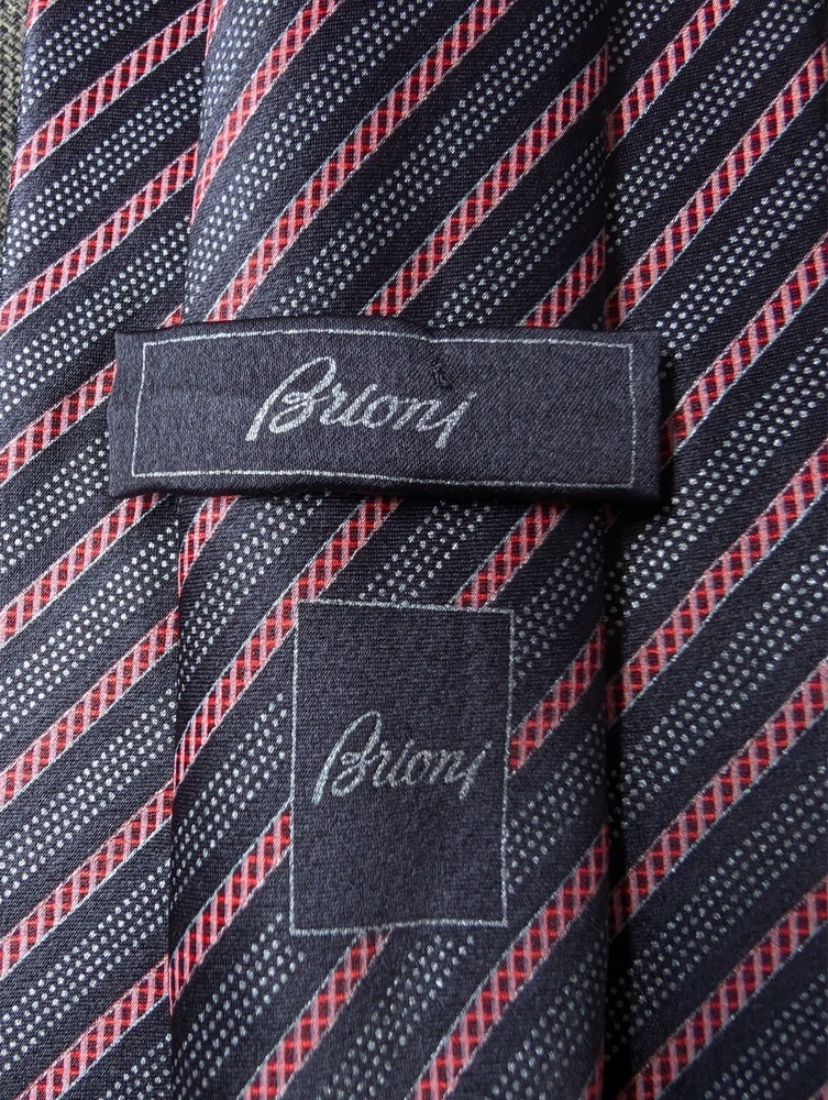 Brioni Tie 100% Silk. Made In Italy.