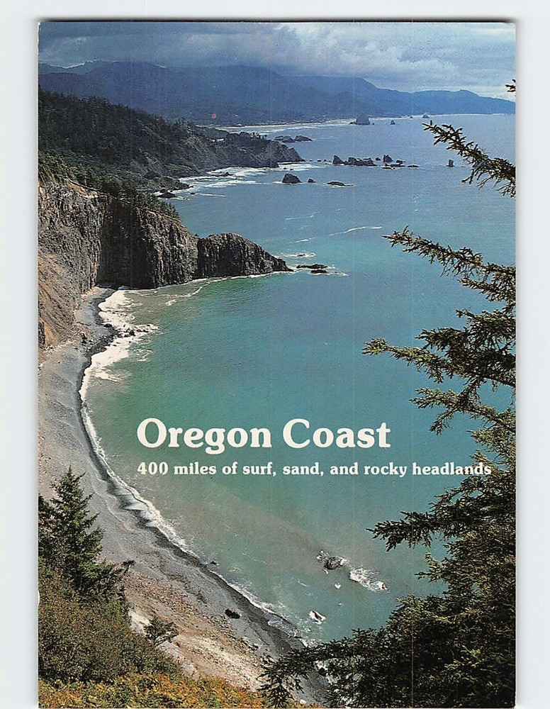 Postcard Oregon Coast Oregon USA