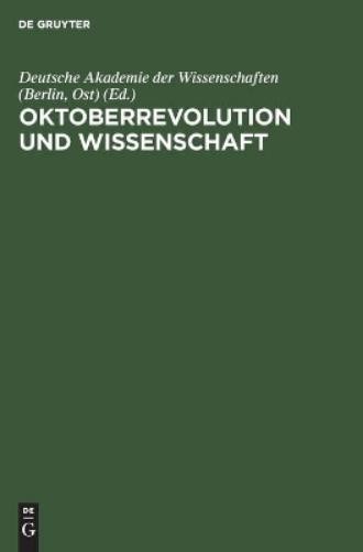 Oktoberrevolution Und Wissenschaft (Hardback)