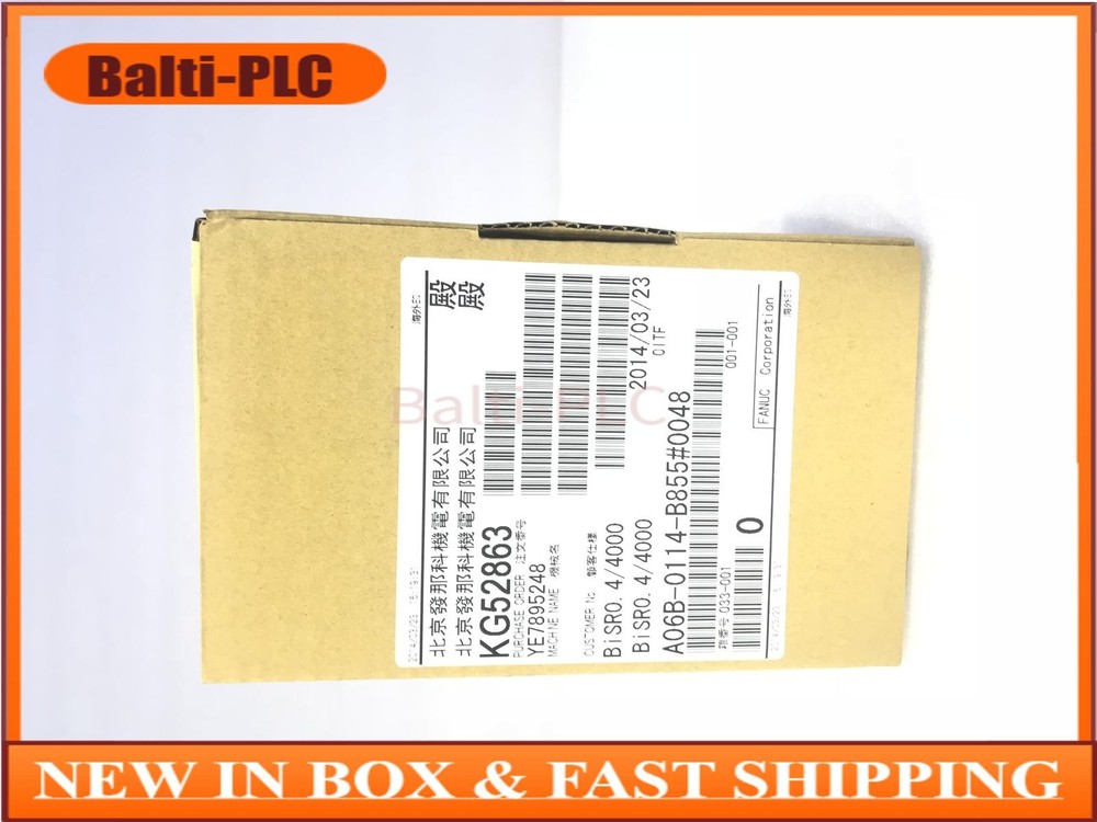 A06B-0114-B855#0048 Fanuc A06B-0114-B855#0048 AC Servo Motor Brand New by DHL