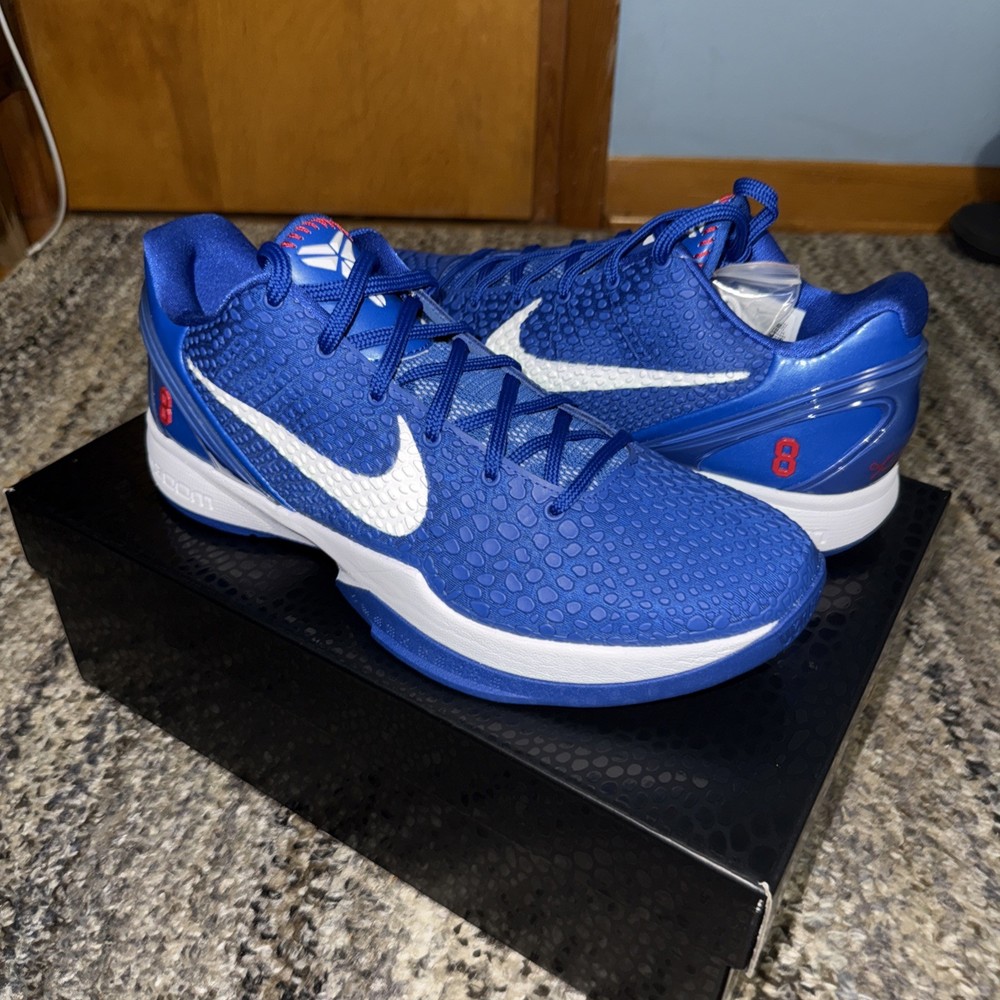 Nike Kobe 6 Protro Dodgers Size 10.5 Basketball Shoes