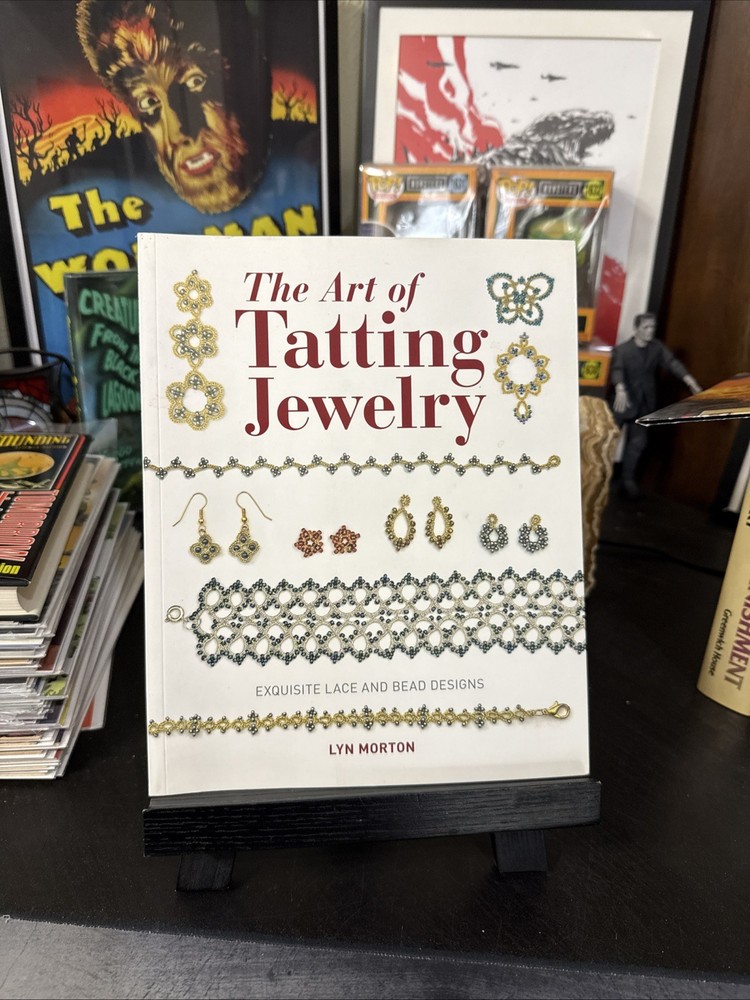 Art of Tatting Jewelry Exquisite Lace and Bead Designs by Lyn Morton 2017 PB