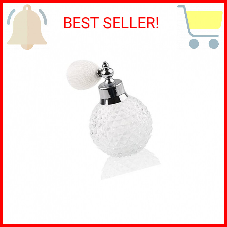 Vintage Crystal Refillable Perfume Atomizer Spray Bottle 10ml - Coolrunner