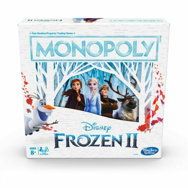 Hasbro Monopoly: Disney Frozen 2 Board Game - E5066