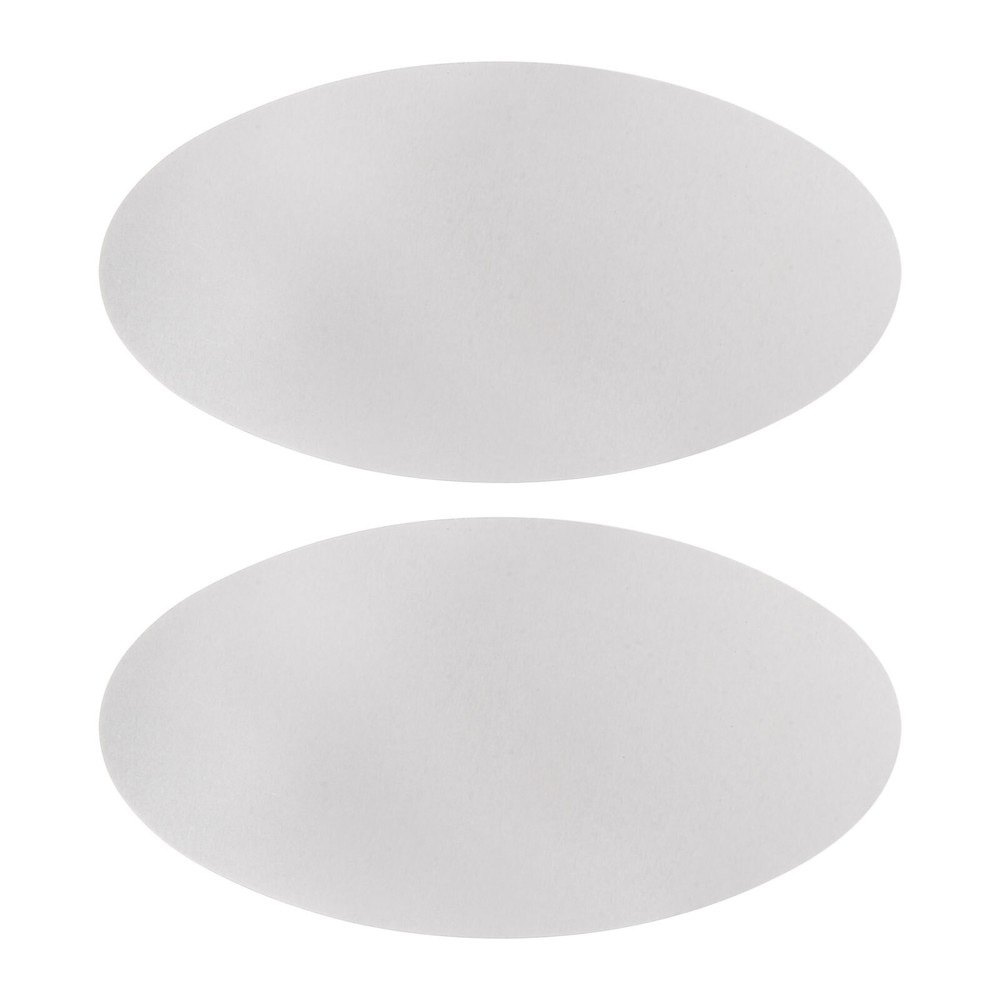 2pcs Stainless Steel Clay Scraper Pottery Steel Cutter Smooth Oval Scraper Tool